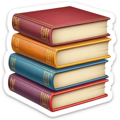 libros coloridos sticker