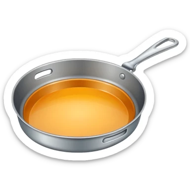 hot flat pan sticker