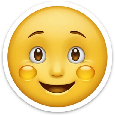 Round face emoji sticker  😂 - față cu lacrimi de bucurie sticker