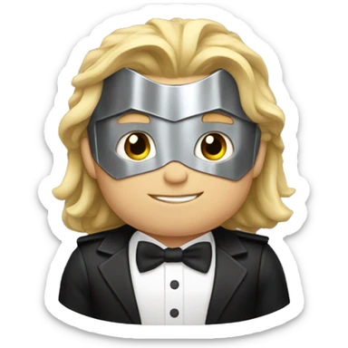 Thor in tux sticker