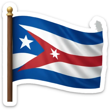 CUBA FLAG sticker