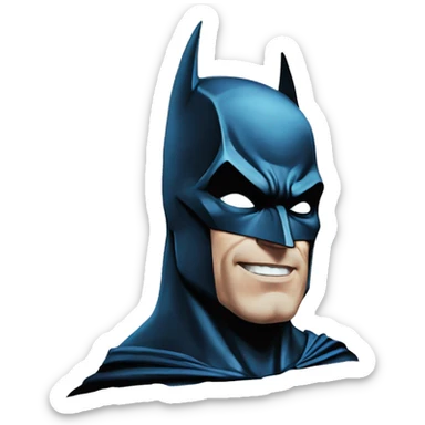 Batman. Marseille.foot sticker