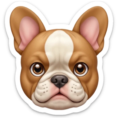 Bouledogue français corps sticker