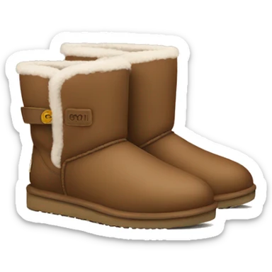 Comfortable uggs  sticker