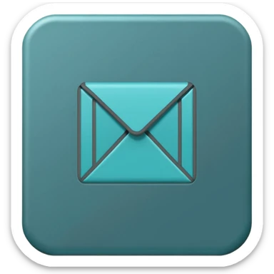 Minimalist outline icon, monoline style, thin clean contour, no shading, no gradients, transparent background, vector style, centered composition, flat design, elegant, premium, modern, Telegram emoji style, color palette: aqua teal #40B2D6 and slate gray #2F3B3E, no text, no background, 512x512 sticker