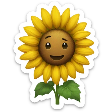 Sunflower  sticker