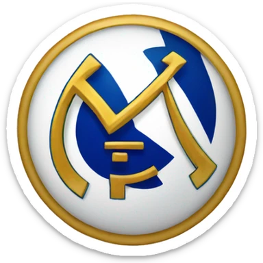 Real madrid logo emoji sticker