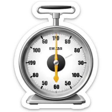 Market Scale Weight sticker