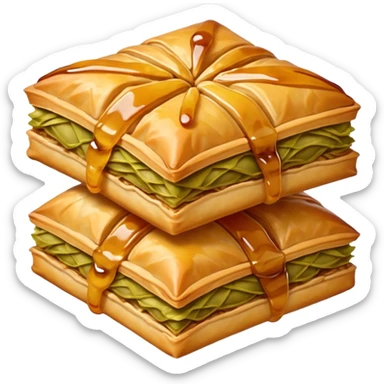 baklava sticker