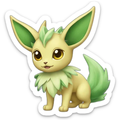 Leafeon sticker