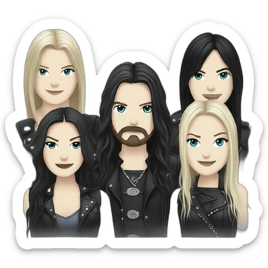 nightwish band sticker