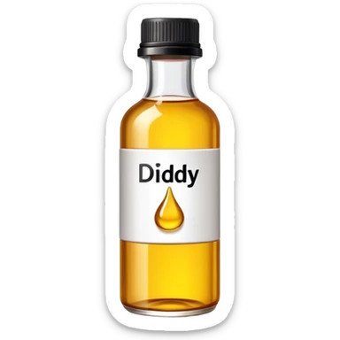 diddy oil sticker