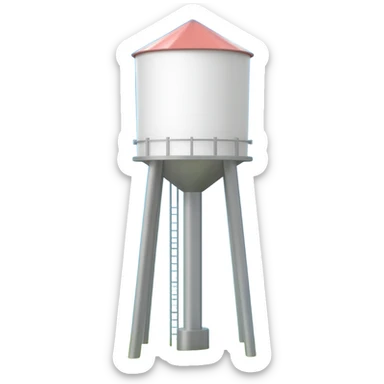 Water Tower sticker