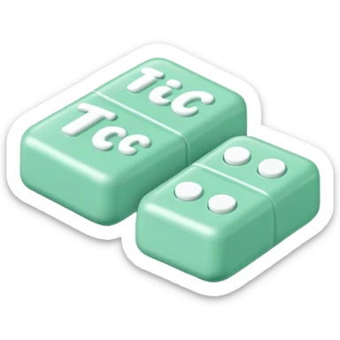 tic tac mint candy sticker