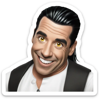 Till lindemann smiling sticker
