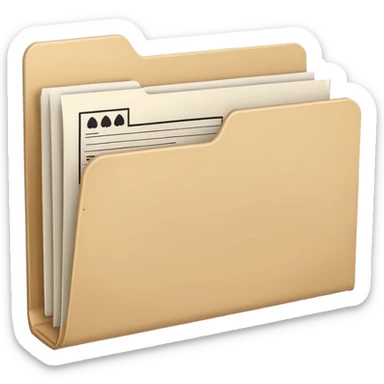 folder that says activities with forms inside  sticker