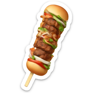 Kebab sticker