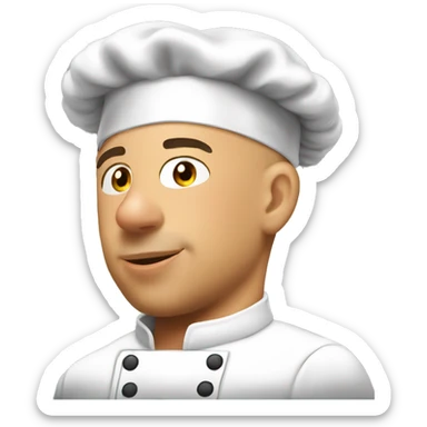 vin diesel chef's kiss sticker