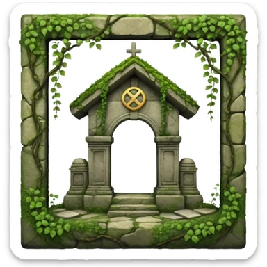 CROSSROADS SHRINE sticker