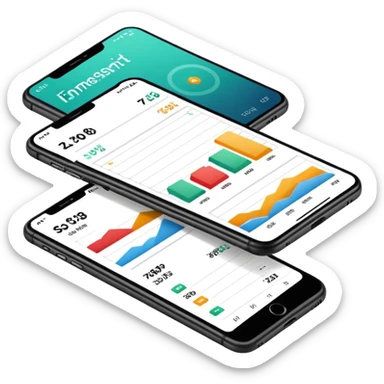 Investment application sticker