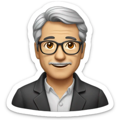 Profesor Carlos Castrillón  sticker