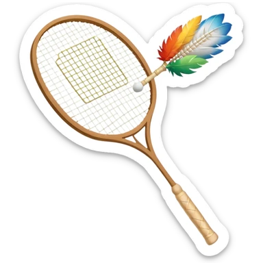Badminton  sticker