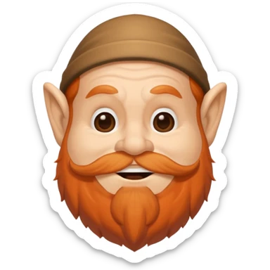 sneezy dwarf snow white sticker