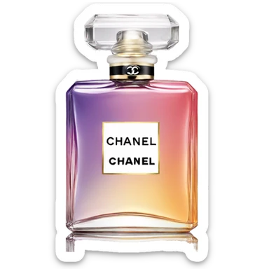 Chanel parfume sticker