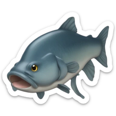 big catfish sticker