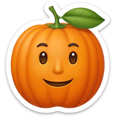 Hace la fruta albaricoque sticker