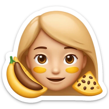 3D emoji symbolizing loyal customer, trust and commitment, food theme, cute and modern, soft lighting, glossy, isolated, no background
 sticker