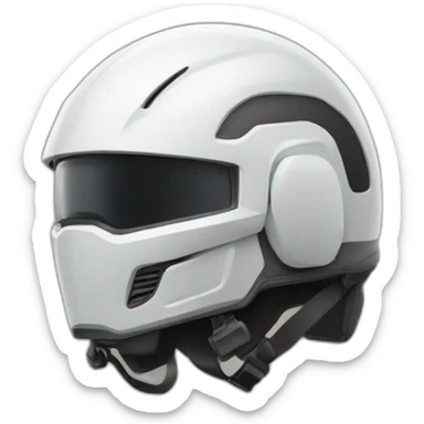 une tortu qui a un casque sticker