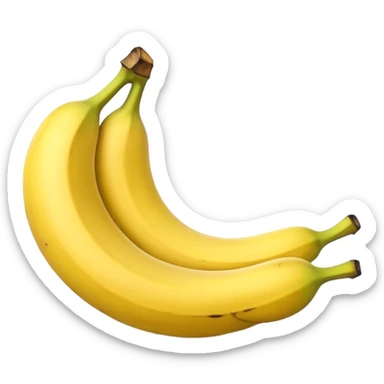 make a emoji of the banana leclerc sticker