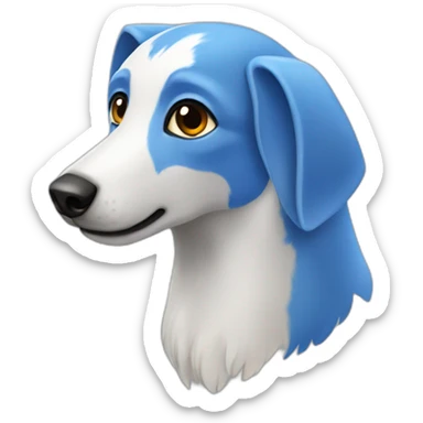 Palomita azul sticker