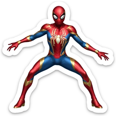 Iron spider big time suit sticker