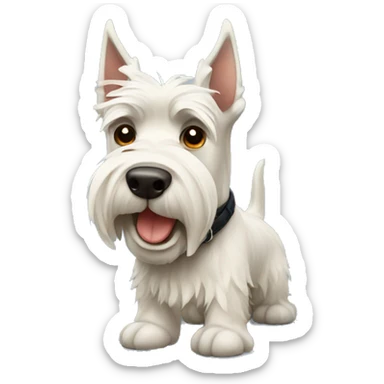 Scottish terrier sticker