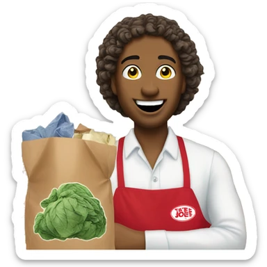 Trader Joe’s employee sticker