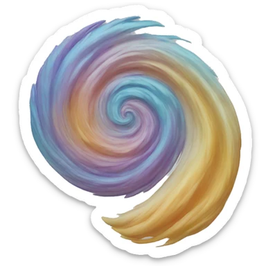 Swirl  sticker