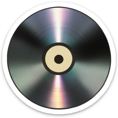 vintage cd sticker