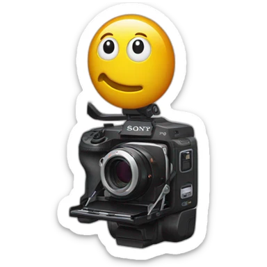 caméra sony sticker