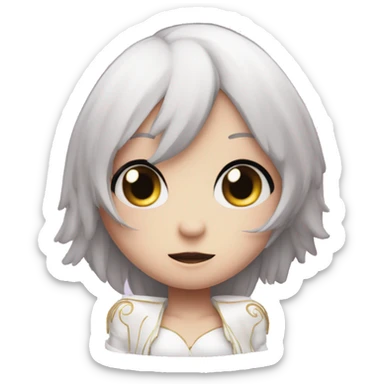 Angel dust hazbin hotel character sticker