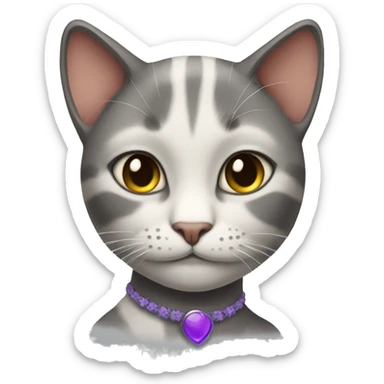 anthropomorphic female cat sticker