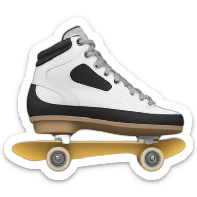 Pied qui fait du skate sticker