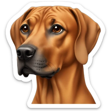 Rhodesian Ridgeback sticker