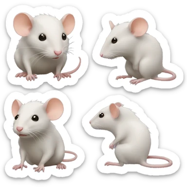 Dorime rat sticker