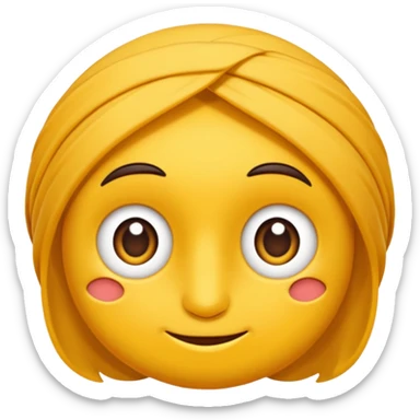 Sarışın elinde kedi olan ve hafif ruj ve rimel sürmüş sarı kedisine sarılan bir kız sticker