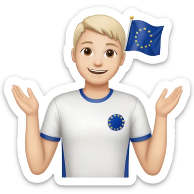 european union enthusiast sticker