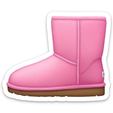Pink uggs sticker