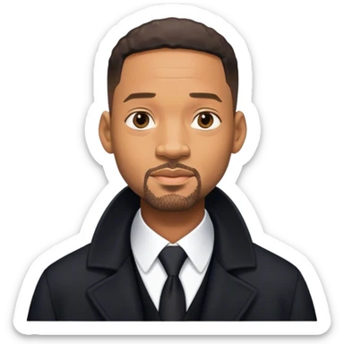 will smith neo character sticker