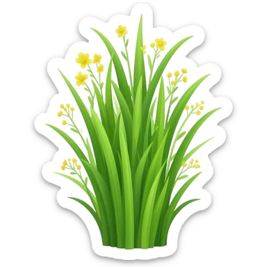 lemon grass sticker